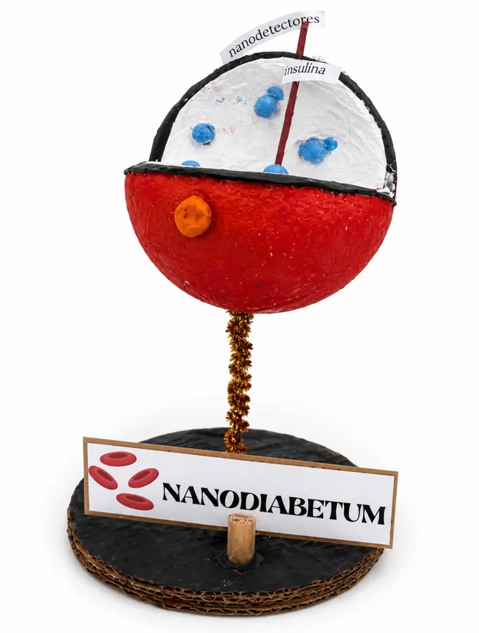 Nanodiabetum: imagen de la maqueta publicada en Blogger NanoInventum